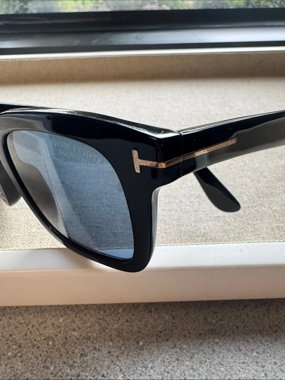Tom Ford DAX TF751 Men's Black Sunglasses - Classic Square Frame